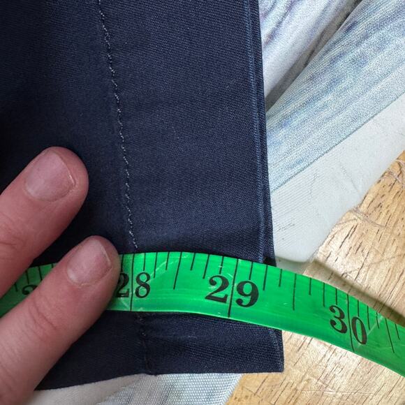 Talbots Woman Weekend Chino Pants Navy Blue Size 16W - Picture 8 of 8